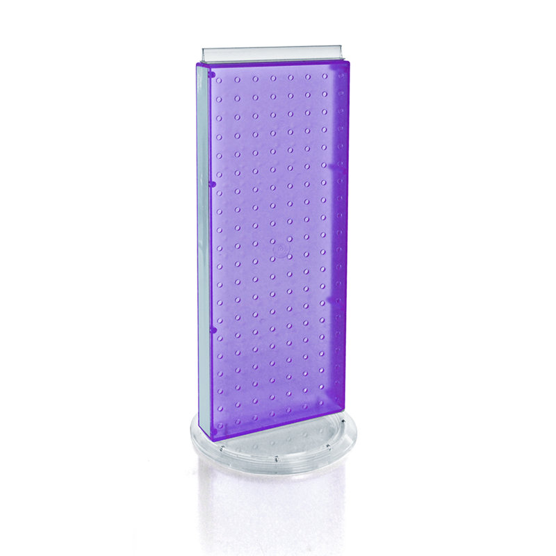 Présentoir de comptoir rotatif rotatif l 8 po x H 20,625 po