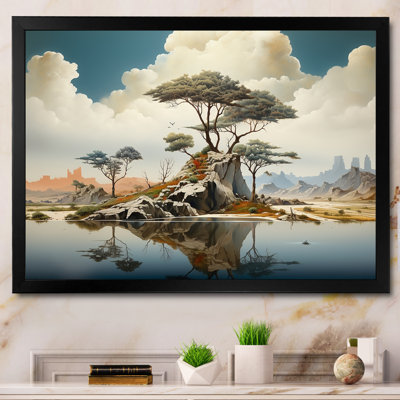 «Mind-Blowing», art mural paysage abstrait