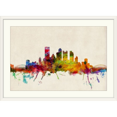 Francy " Pittsburgh Skyline " by Michael Tompsett