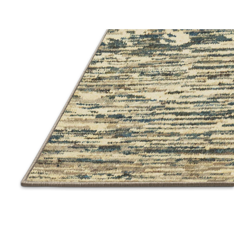 Abstract Indoor Rug, Rectangle 2' x 4'