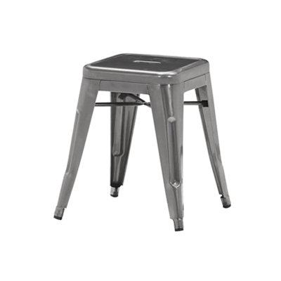 Swenson Backless Stackable 18" Metal Stool
