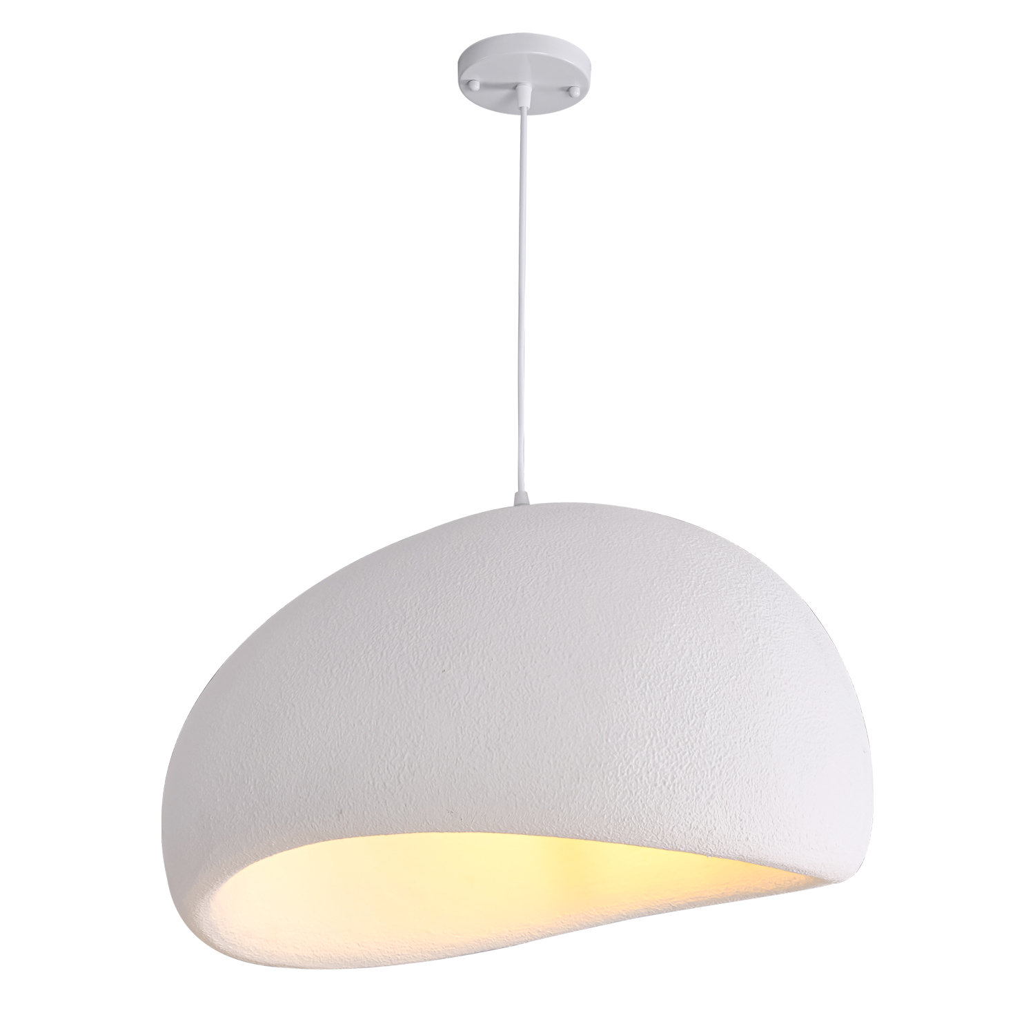 Jimyah Single Light Pendant, 60" H x 19.68" W x 14.56" D