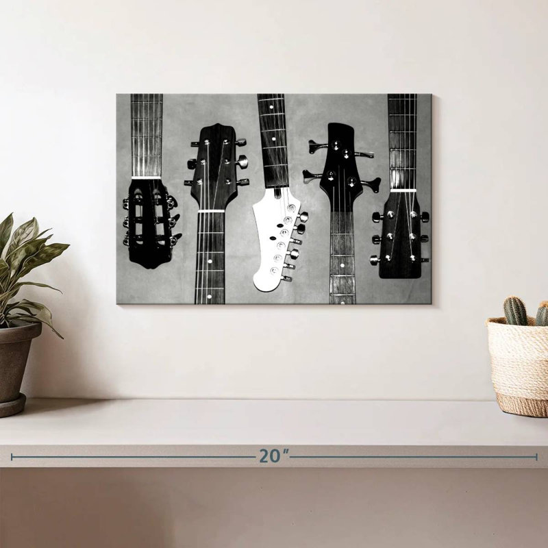 Tête de guitare Abarca I, H 8 po x l 12 po