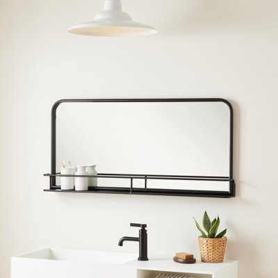 Miroir de salle de bain avec tablette Trace 20-1 / 2 "x 43" Trace