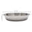 4.76Qt Round Stainless Steel Chafing Dish Warming Tray With Lid-90701285