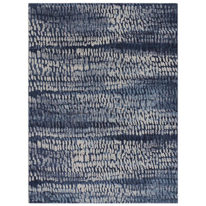 Tapis abstrait gris, Rectangle 5 pi x 7 pi