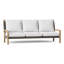 Hudson Outdoor 3 - Seat Patio Sofa-112730879-50125131