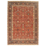 Traditional One-of-a-Kind Rectangle 9'2" X 12'2" Hand Knotted Area Rug