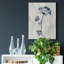 Indigo Botanical I - Reproduction d'art sur toile tendue-1426515785