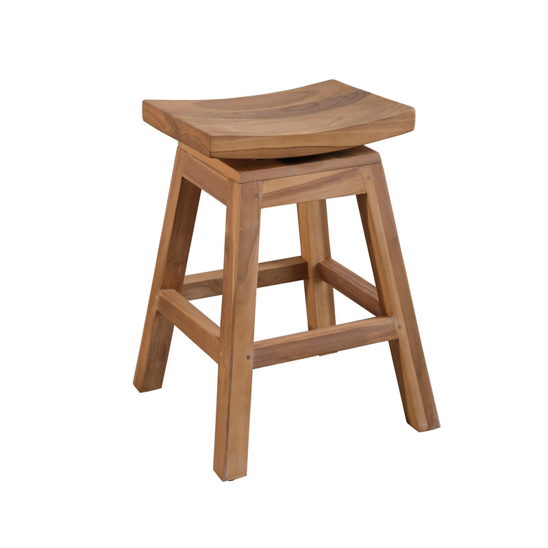 Tabouret de bar rotatif 28,75 po Dayah, Tabouret de comptoir (siège d'une hauteur de 24 p