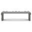 Banc en cuir véritable Vasili-37389945