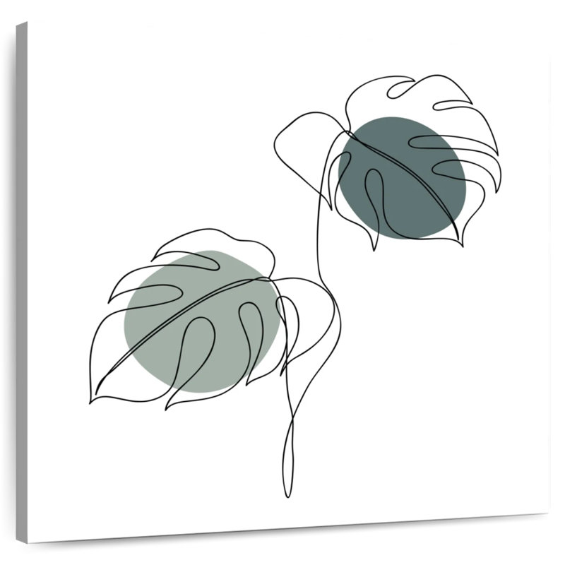 Harnek Minimalist Monstera, H 30 po x l 30 po