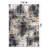 Abstract Yellow/Black/Gray Area Rug-1843828455