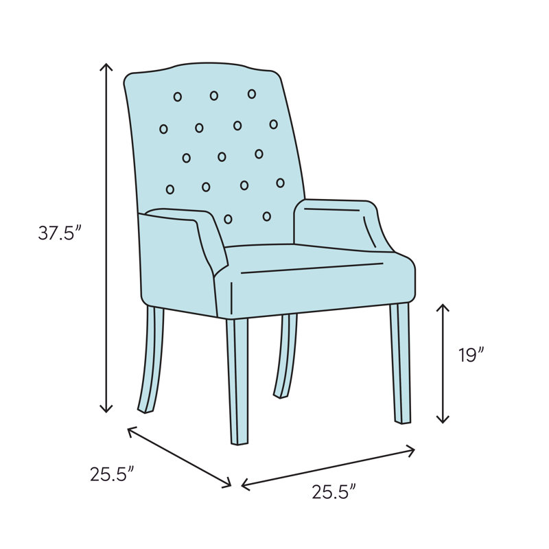 Oyster Bay Eastport Arm Chair, Light Oyster Shell
