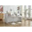 Bar Stools Set of 2 Modern BrownPU Counter Height Barstool, High Padded Swivel Adjustable Barstools with Back for Bar Counter and Kitchen Island-72148870