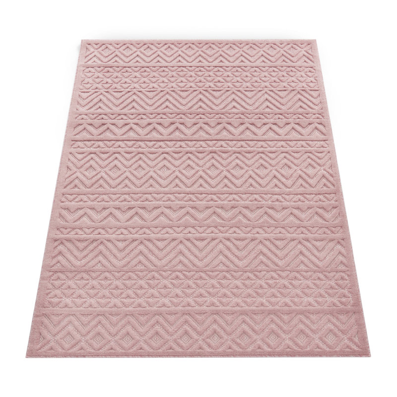 Holsworthy Solid Colour Indoor / Outdoor Area Rug, Rectangular 120 x 160cm
