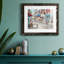 Café pittoresque - peinture encadrée-340469613-340469608