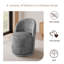 Upholstered Swivel Barrel Chair-1512078761