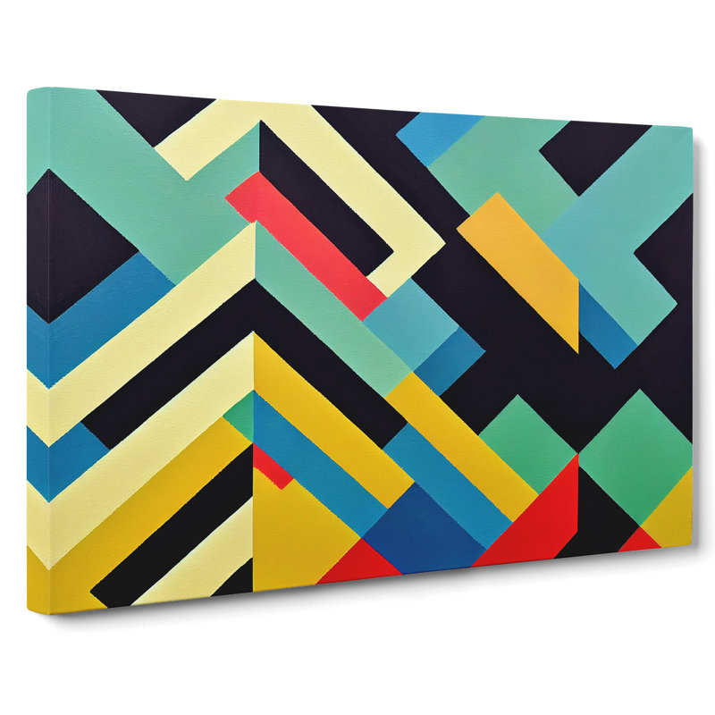 Engaging Abstract Art - Wrapped Canvas