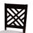 Baxton Studio Alena Modern Grey Fabric And Dark Brown Finished Wood 5-Piece Dining Set