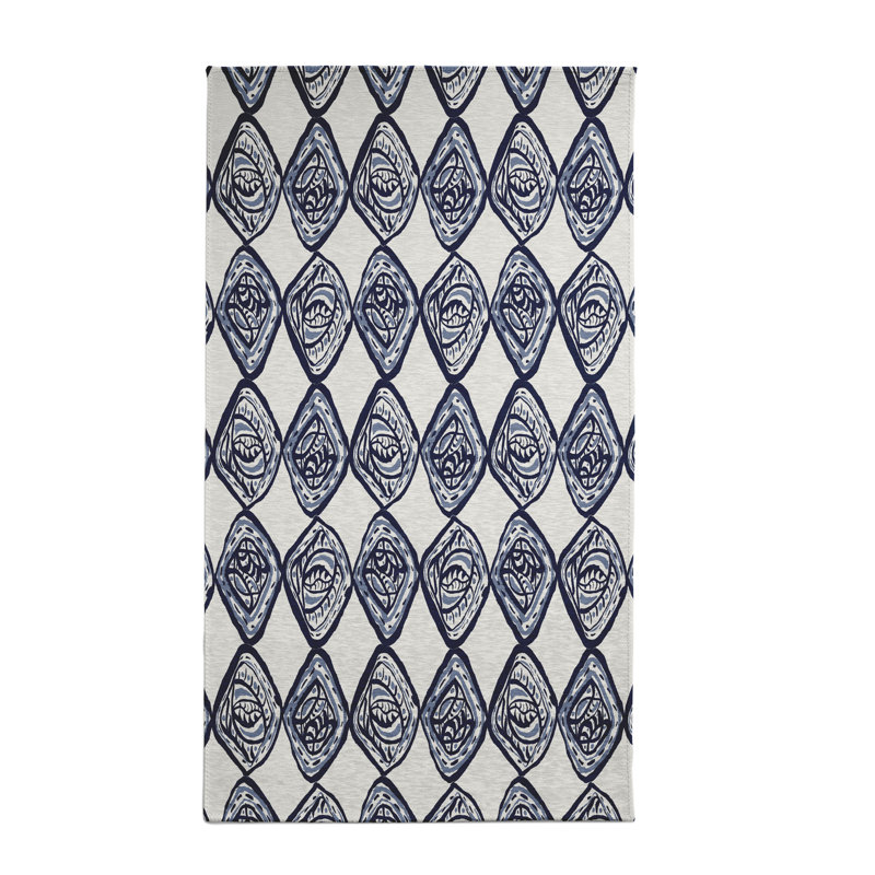 Safari Chenille Geometric Indoor Rug, Rectangle 4' x 6'