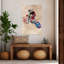 «Vibrant Motocross Jump», art mural cheval contemporain-129475788