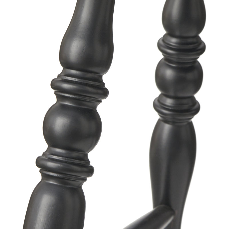 Kenya Big Windsor Chair, Black