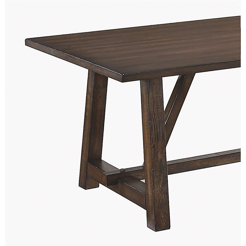 Kaelyn Dark Oak Finish Dining Table