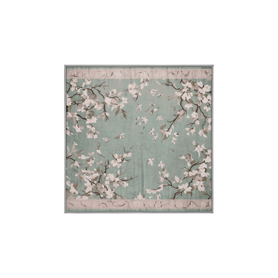 Tapis brun lavable à la machine