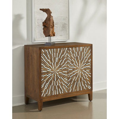 Armoire transitionnelle multicolore à deux portes Artesia