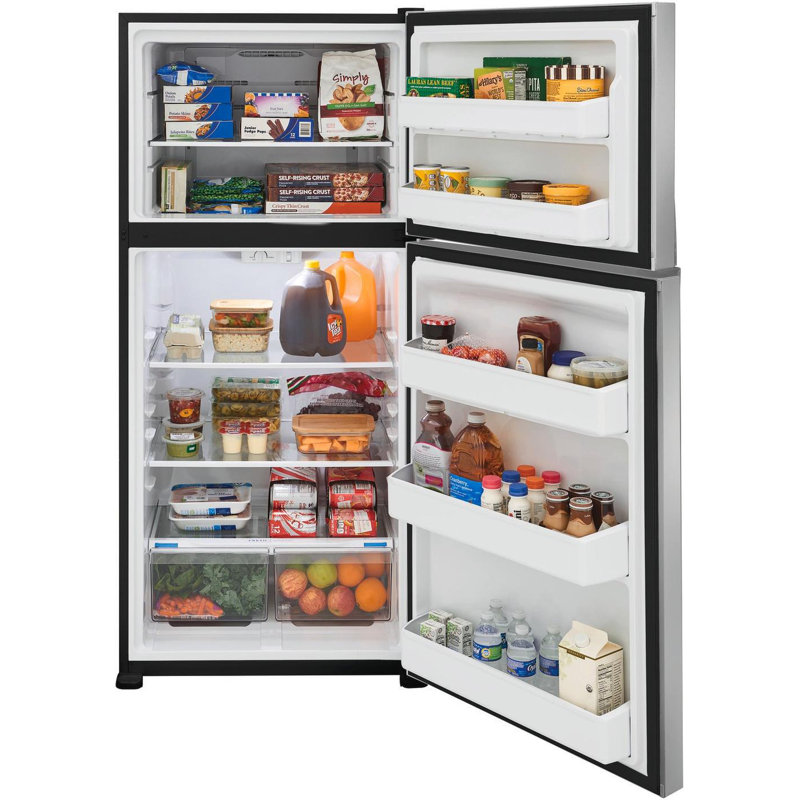 20 Cu. Ft. Garage Ready Top Freezer Refrigerator, Stainless Steel