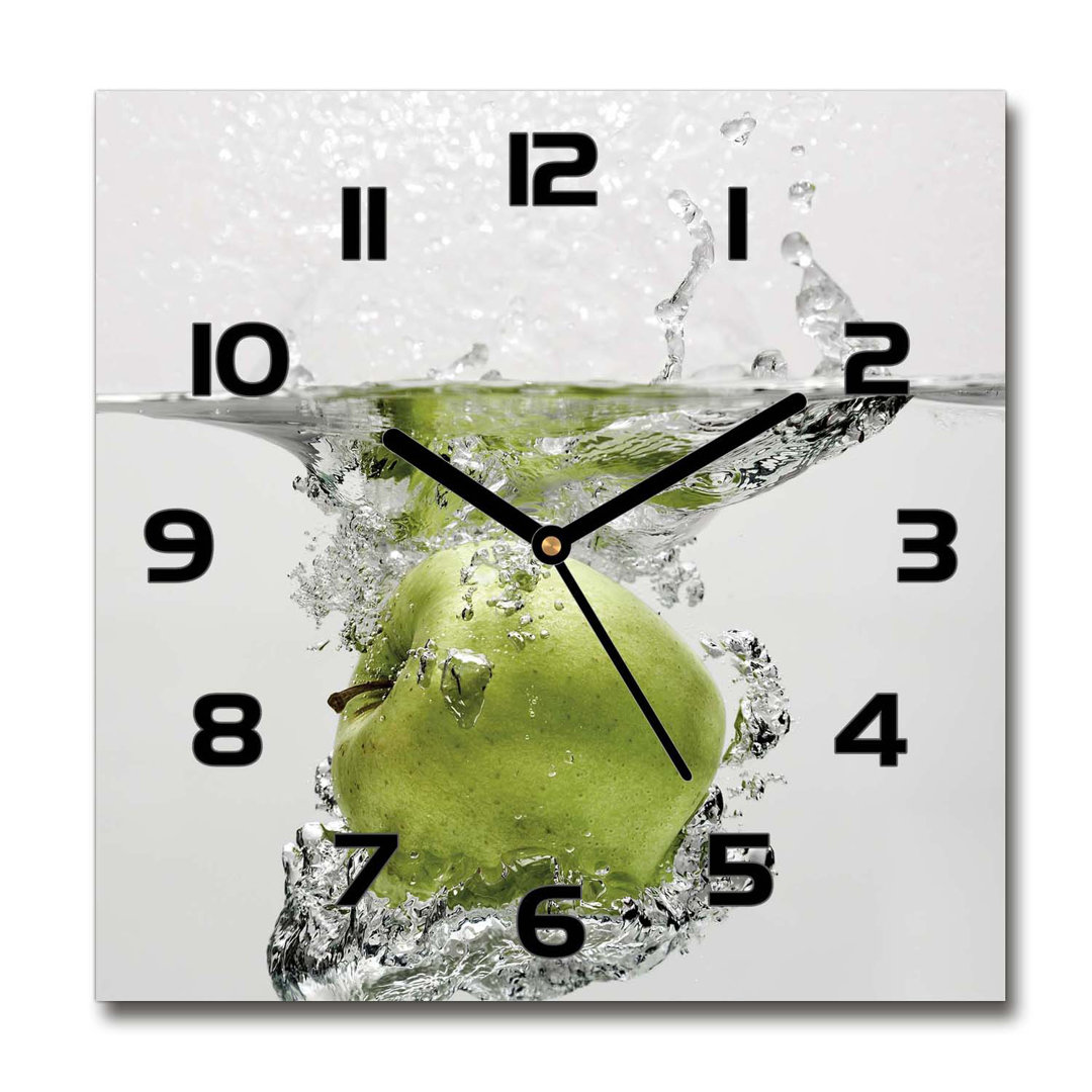 Analoge Wanduhr Apple under Water 60 cm Geräuschlos