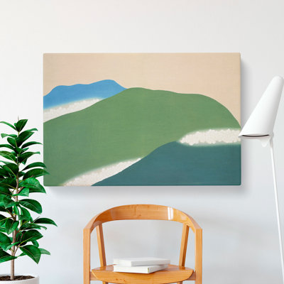 Green Mountains by Kamisaka Sekka - Wrapped Canvas