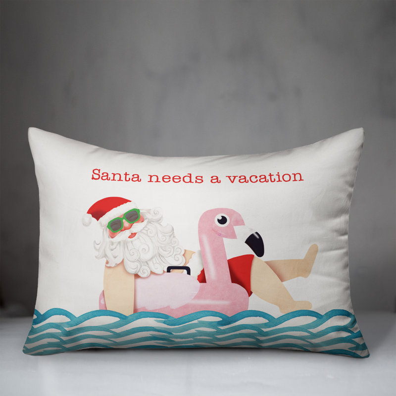 Reversible Throw Pillow, Polyester/Polyfill