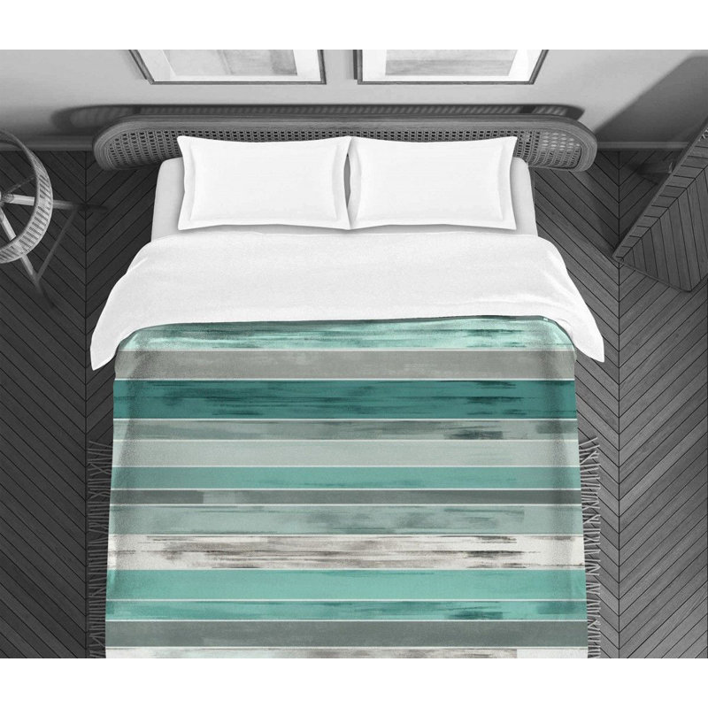 Horizontal Stripe Comforter, Twin Extra Long