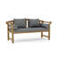 Brisbane Teak Garden Bench
