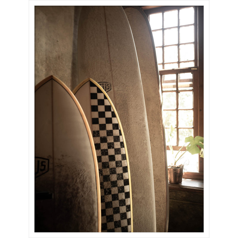 Reproduction d'art encadrée Parklawn, H 33 po x l 25 po, Blanc