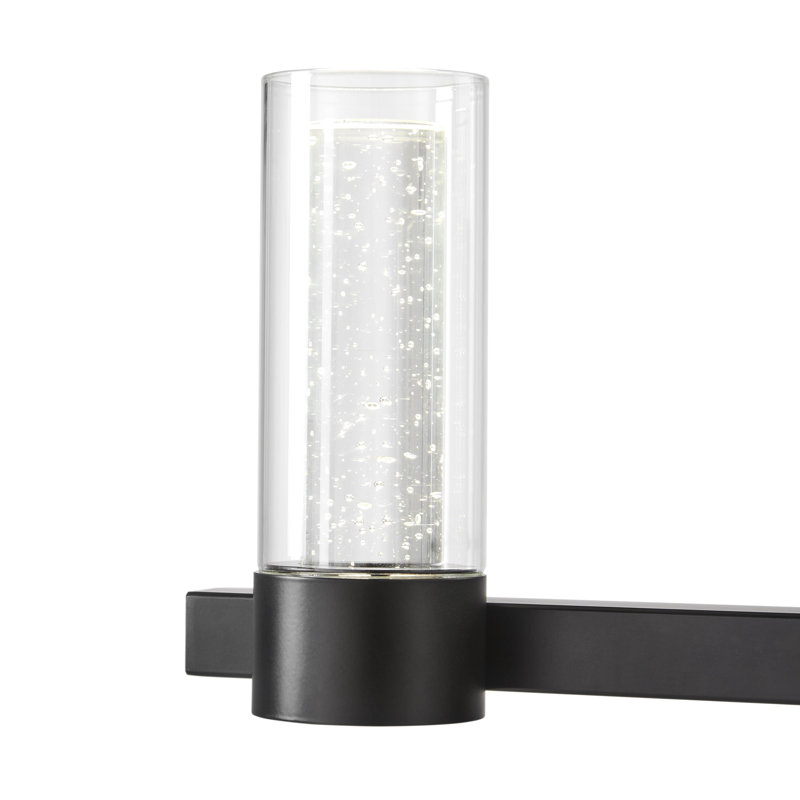 Lustre 12 lumières Vasiliya / noir mat, Mat
