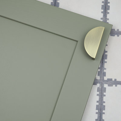 Half Moon Handles in Multiple Finish Variations
