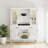 Celis Buffet in Rustic White