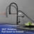 Single Hole Pull Down Kitchen Faucet With Pot Filler Single Handle Kitchen Sink Faucets Stainless Steel Kitchen Basin Taps With Sprayer-126529678