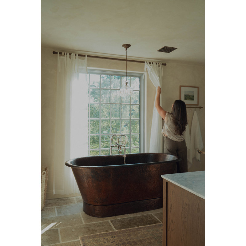 Premier Copper Products BSP5_BTM72DBOF Bathtub And Drain Package