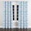 Rideaux occultants à rayures - 1 rideau à œillets à rayures bleu pâle et bleu moderne-2050498763-2050498766