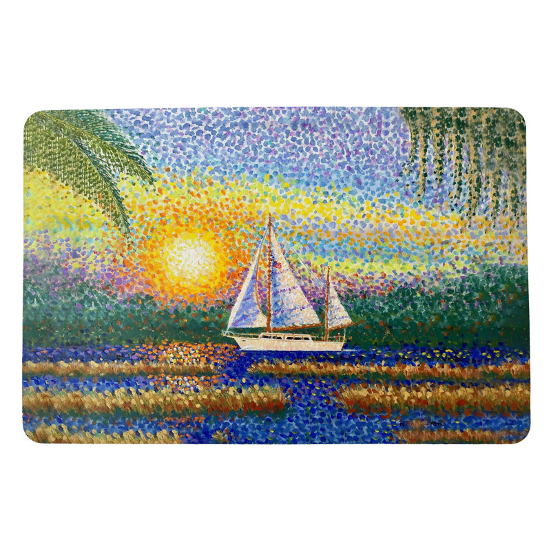 Tapis de porte Kellyton, L 18 po x L 26 po