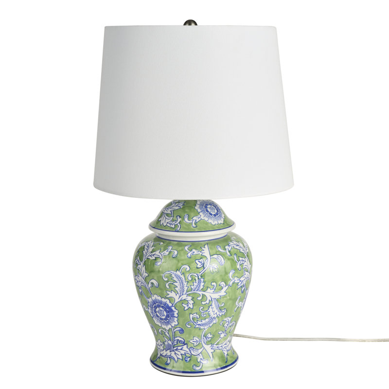 Lampe de table 24 po Green & Blue