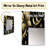Keller Gold And Blue Luxury Damask Serenade - damask  Decorative Wall Mirror, Damask Mirror, Printed Metal Art-862845429