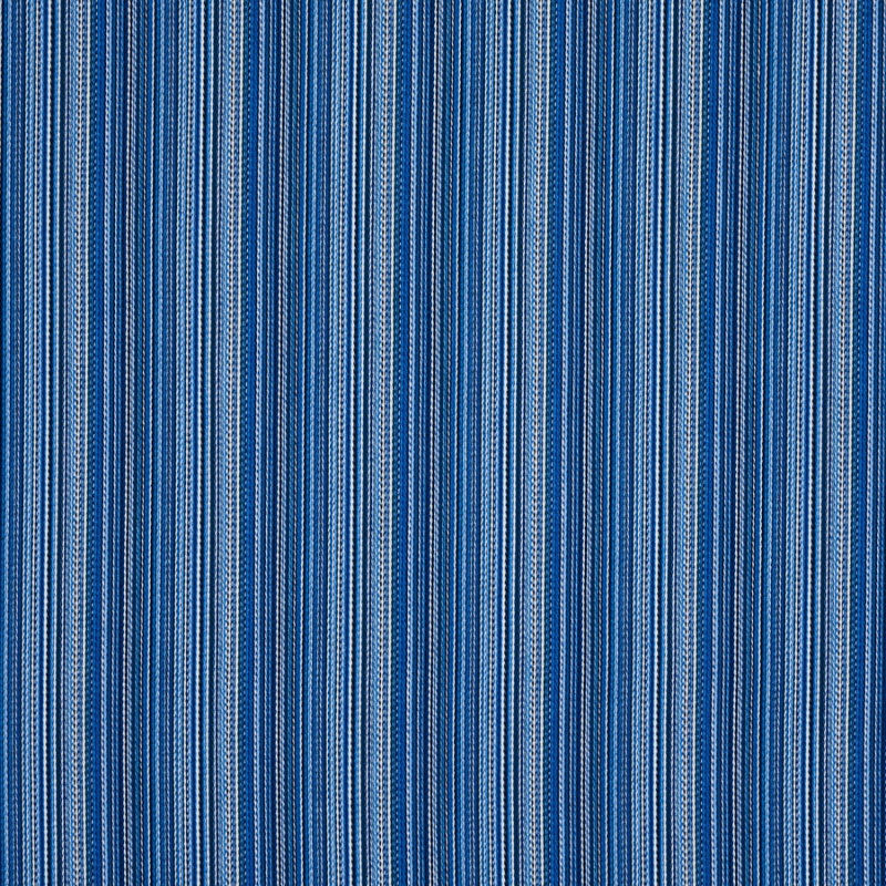 Fino Stripe Indoor/Outdoor Fabric, Cobalt
