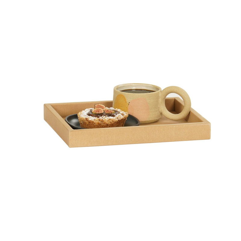 Cal-Mil Renew Upcylced Rice Hulls Tray, 1.5" H x 9.75" W x 11.75" D