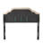 Tufted Upholstered Headboard With Durable Metal Legs-1008109240