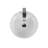 Versatile White Ceramic Round Wash Basin For Bathroom - Contemporary Look Sink With Longevity